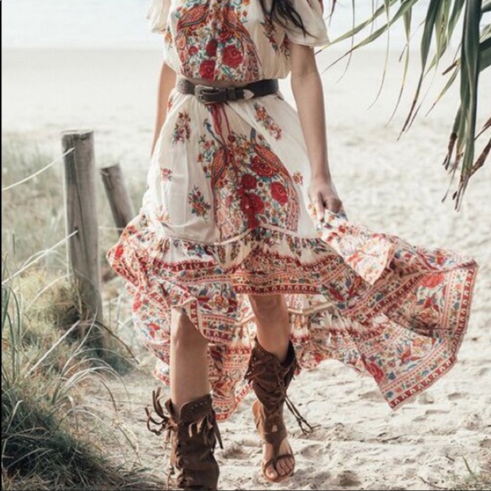 ‼️SOLD‼️Spell Hotel Paradiso Castaway skirt